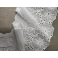 Wide Thick Thin Cotton Crochet Lace